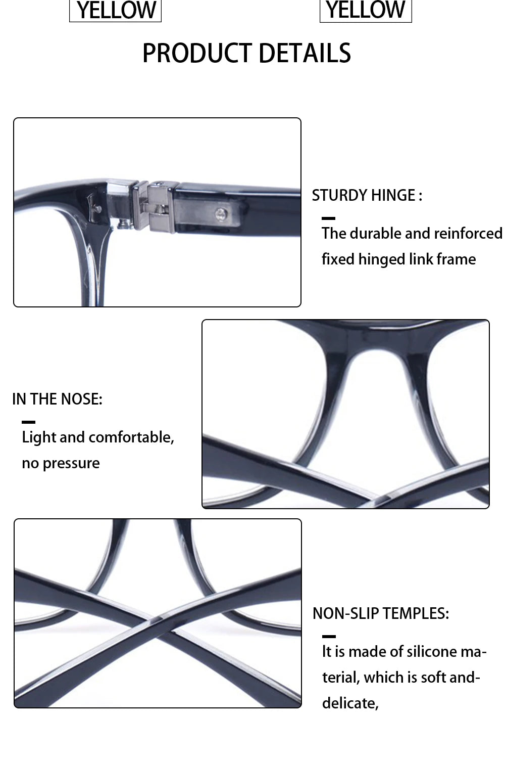 Reading Glasses Blue Light Blocking Computer Readers for Women Men Anti Glare UV Filter Eyeglasses