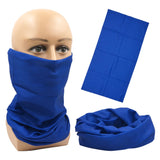 Outdoor Magic Bandana Solid Neon Color Cycling Hiking Scarves Headband Polyester Fashion Neck Cover Fishing Windproof Face Mask