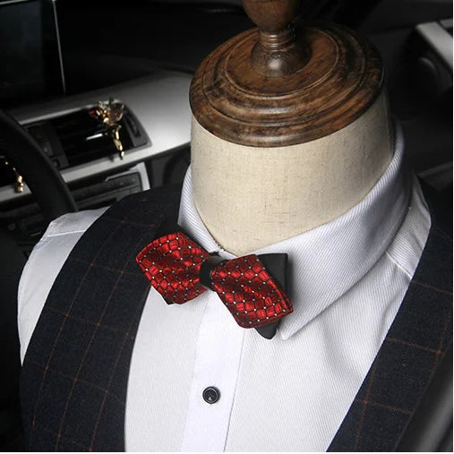 mens bow arrow red pointed black and gold fashion butterfly party wedding bow ties for men's girls boys bowtie kids be usable