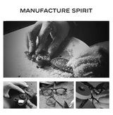 CAPONI Original Designer Men Glasses Frames Pure Titanium  Business Eyewear Anti Blue Light Multifunctional Frame Glasses J23615