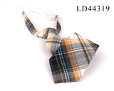 New Rubber Ties Casual Plaid Necktie For Boys Girls Neck Ties Simple Slim Necktie Gravatas Lazy Person Student Tie Neck Wear