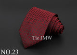 Classic Silk Men Tie Plaid Stripe Floral Ties Formal Wear Business Suit Jacquard Necktie Wedding Party Gift Daily Accessories