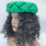 Bronzing Fabric Women's Headbands Elastic Braids Hair Bands Female Turban Cap Party Headwear Accessories Fashion Bandage Bandana