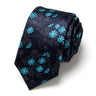 Brand Ties for Men Floral Cotton  Wedding Black Tie 7cm Gravatas Corbatas Fashion Casual Printed Tie Necktie Cravate