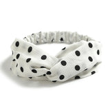 Korean Style Summer Lovely Hairband Women Hair Accessories Turban Twist Cross Headwrap Girl Floral Elastic Knotted Headwear