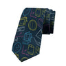 Scientific Symbol 8cm Necktie For Men Unisex Creative Math Formula Casual Polyester Men Necktie Party Wedding Accessories Tie