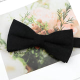 Mens Super Soft Downy Suede Parent-Child Bowtie Set Macarons Solid Color Classic Design Cute Butterfly Red Green Blue Pink Tie