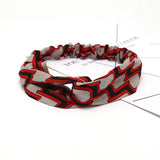 2020 Fashion Bohemian Headband Print Hairbands For Women Girls Vintage Cross Knot Turban Bandanas Headwear Hair Accessories