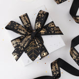 5Yards Gilding Happy Birthday Satin Ribbons Printed Handmade Birthday Gifts Box Packaging Craft Accessories Party Baking Decor