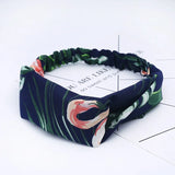 2020 Fashion Bohemian Headband Print Hairbands For Women Girls Vintage Cross Knot Turban Bandanas Headwear Hair Accessories
