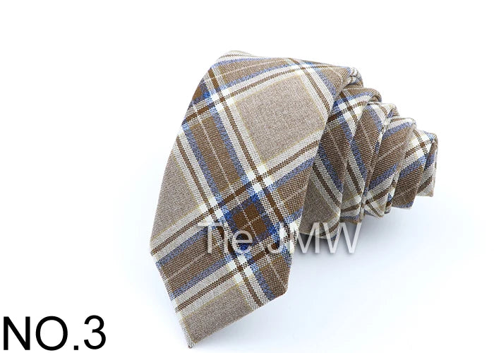 New Soft TR Fabric Polyester Ties For Men Skinny Plaid Business Tie Wedding Dress Butterfly Designer Daily Neckwear Accessories