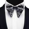 GUSLESON Fashion Paisley Bow Tie For Men Women Classic Big Bowtie For Party Wedding Bowknot Adult Mens Bowties Cravats Red Tie