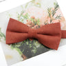 Mens Super Soft Downy Suede Parent-Child Bowtie Set Macarons Solid Color Classic Design Cute Butterfly Red Green Blue Pink Tie
