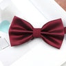 Solid Colorful Parent-Child Bowtie Set Classic Cute Family Butterfly Party Dinner Wedding Design Cute bow tie Accessory NO.1-15