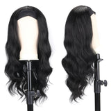 Machine Made Wigs Natural Color Wig Human Hair Deep Wave Glueless None Lace Front Curly Wave Wig Brazilian Virgin Hair