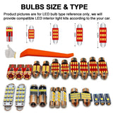 14Pcs Canbus LED Interior Vanity Mirror Roof Light Kit For Mini R56 Cooper One JCW 2007 2008 2009 2010 2011 2012 2013 Car Bulbs