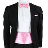 New Fashion Mens Cummerbund Bow Tie Brooch Set Black Red Blue   Waist Seal For Formal Tuxedo Business Suit Dinner Accessories