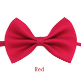 Black Neck Tiebow for Boys Girls Toddler Adjustable Solid Bow Tie Party  Wedding Children's Accessories Not Afraid of Creases
