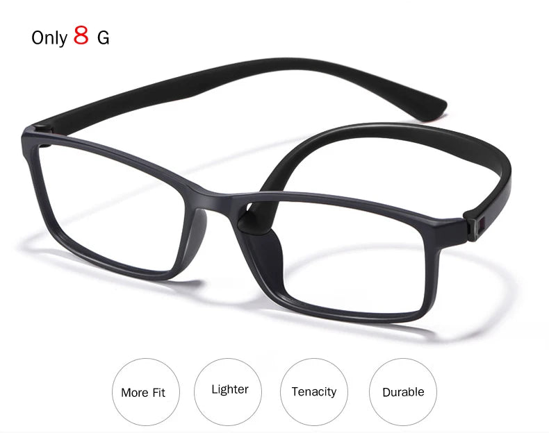 DOFTA Ultralight TR90 Glasses Frame Men Optical Myopia Eyeglasses Male Plastic Titanium Prescription Eye Glasses 5196A