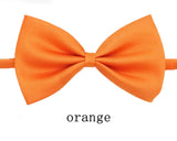 Black Neck Tiebow for Boys Girls Toddler Adjustable Solid Bow Tie Party  Wedding Children's Accessories Not Afraid of Creases