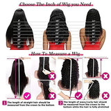 Machine Made Wigs Natural Color Wig Human Hair Deep Wave Glueless None Lace Front Curly Wave Wig Brazilian Virgin Hair