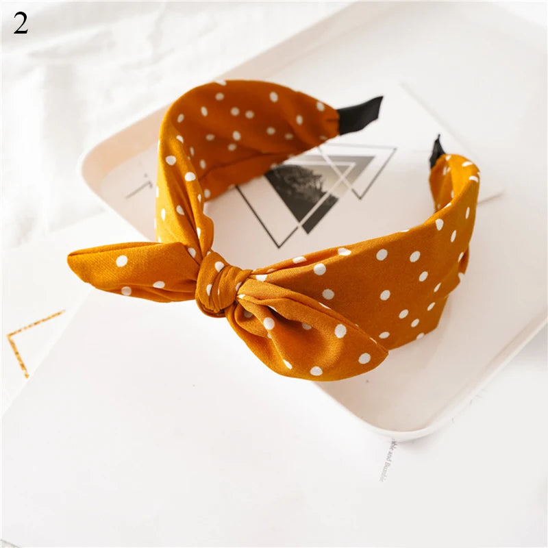 Fashion Women Big Bow Headband Hair Hoop Bands Girls Bowknot Wide Hairbands Ornaments for Girls Hair Accessories Headdredss