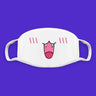 Cotton Kawaii Funny Anime Expression Mouth Face Mask Smile Breathable Masks For Korean Unisex Face Mouth Muffle Mask Accessories