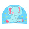 Children Cartoon Swimming Cap Kids Elastic Fabric Swiming Pool Water Sport Protect Ears Hat Swim Bathing Hats Caps Boys Girls