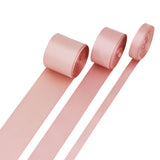 (10 meters) Pink Meat Double Face Satin ribbon polyester High Quality  wholesale Christmas lace Ribbons