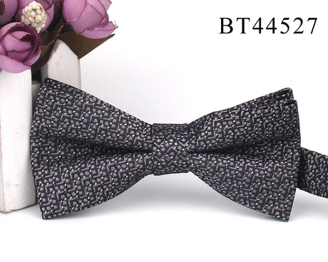 New Floral Men Bow Tie Claret Classic Bowtie For Men Flower Bow Ties For Business Wedding Butterfly Cravats Adult Suits Bowties