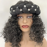 Bronzing Fabric Women's Headbands Elastic Braids Hair Bands Female Turban Cap Party Headwear Accessories Fashion Bandage Bandana