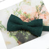 Mens Super Soft Downy Suede Parent-Child Bowtie Set Macarons Solid Color Classic Design Cute Butterfly Red Green Blue Pink Tie