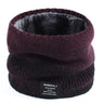Winter Scarf for Men Fleece Ring Bandana Knitted Warm Solid Scarf Women Neck Warmer Thick Cashmere Hot Handkerchief Ski Mask