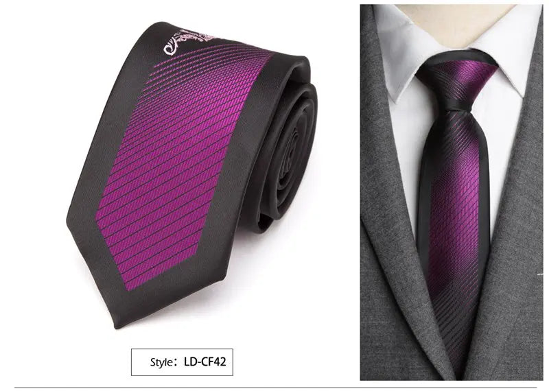 Men Tie Fashion Jacquard Ties for Men Luxurious Necktie Business Wedding Dress Gift Shirt Accessories Corbatas Para Hombre