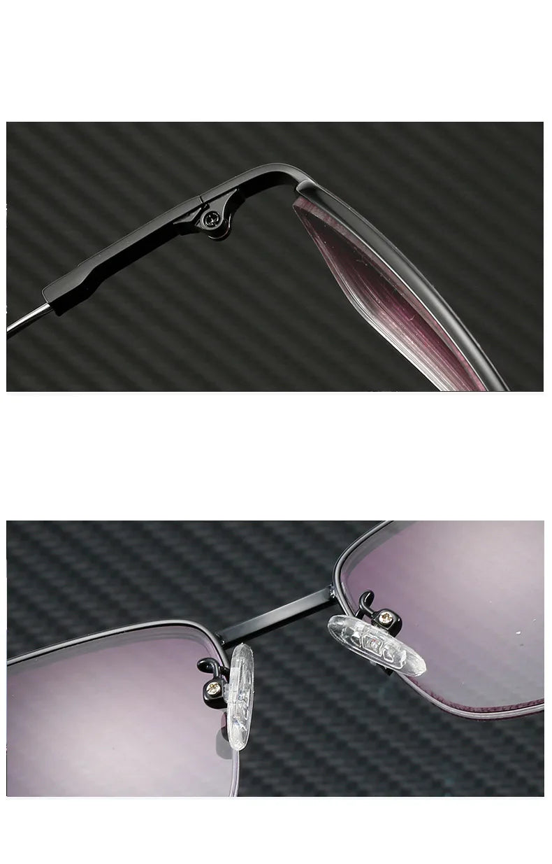 New Finished Myopia Sun Glasses Fashion Gray Lens Metal Legs With Degrees Sunglasses -1 -1.5 -2.0 -2.5 -3.0 -3.5 -4.0