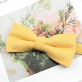 Mens Super Soft Downy Suede Parent-Child Bowtie Set Macarons Solid Color Classic Design Cute Butterfly Red Green Blue Pink Tie