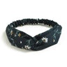 Korean Style Summer Lovely Hairband Women Hair Accessories Turban Twist Cross Headwrap Girl Floral Elastic Knotted Headwear