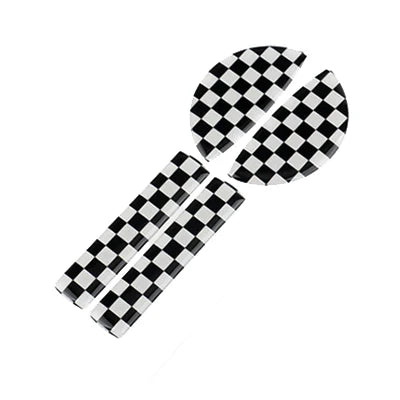 AMBERMILE 4pcs for Mini Cooper F55 F54 F60 Countryman Accessories Car Interior Front Rear Door Handle Sticker Covers Decoration