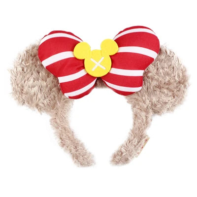 Mickey Minnie Ears Headband Cartoon Animal Plush EARS COSTUME Hallowmas Headband Cosplay Plush Gift Doll Girls Party Hair band