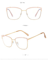 Blue Light Blocking Glasses Frame New Eyewear Prescription Female Eyeglasses Optical Women Spectacles UV400 Anti-Reflective