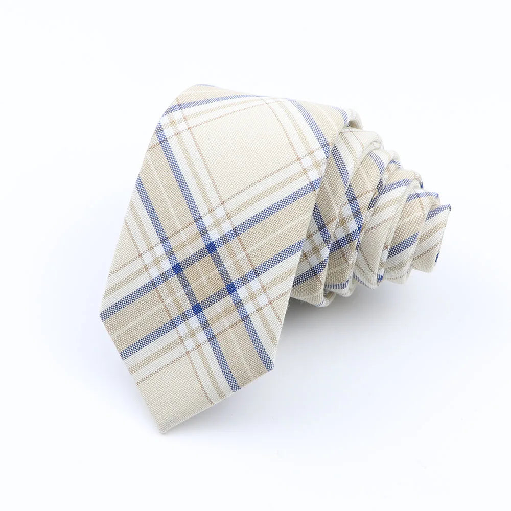 New Soft TR Fabric Polyester Ties For Men Skinny Plaid Business Tie Wedding Dress Butterfly Designer Daily Neckwear Accessories