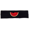 6 Months-3 Years Old Kids Headband Pure Color Cute Watermelon Pattern Soft Elastic Headwear Loose HeadWrap for Boys and Girls