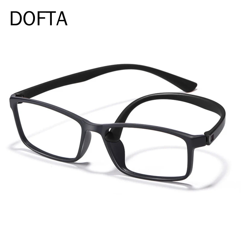 DOFTA Ultralight TR90 Glasses Frame Men Optical Myopia Eyeglasses Male Plastic Titanium Prescription Eye Glasses 5196A