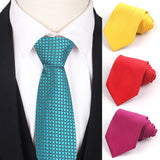 Solid Tie for Men Women Fashion Classic Necktie Casual Mens Neck ties For Wedding Party Boys Suits Ties Gravatas