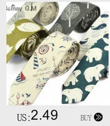 New Designer Print Ties Casual Narrow Necktie Ties for Men Hip-hop Party Floral Cotton Skinny Tie Cravat