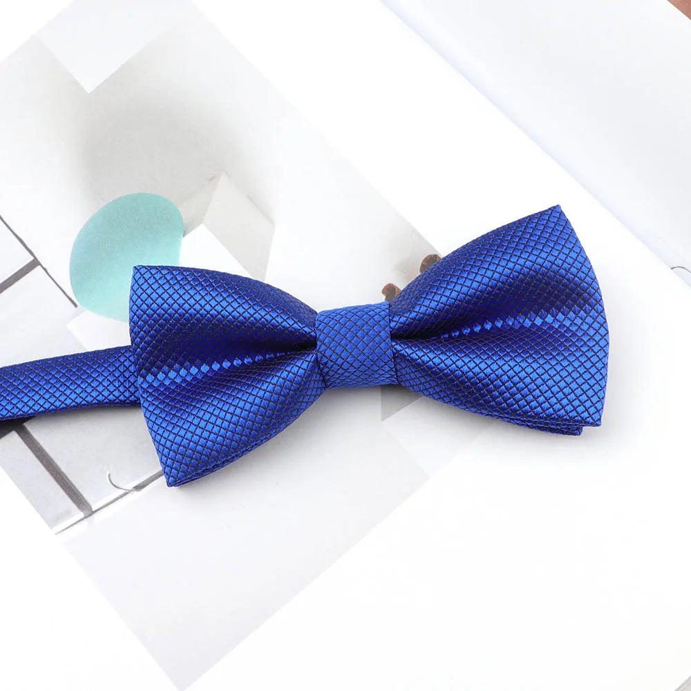 Solid Colorful Parent-Child Bowtie Set Classic Cute Family Butterfly Party Dinner Wedding Design Cute bow tie Accessory NO.1-15