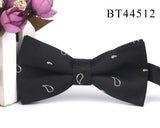 New Floral Men Bow Tie Claret Classic Bowtie For Men Flower Bow Ties For Business Wedding Butterfly Cravats Adult Suits Bowties