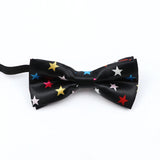 Musical Note Bow Tie Guitar Piano Stave Adult Children Bowtie Novelty Handmade Butterfly Wedding Party Men Gift Accessories
