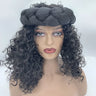Bronzing Fabric Women's Headbands Elastic Braids Hair Bands Female Turban Cap Party Headwear Accessories Fashion Bandage Bandana