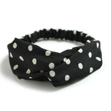 Korean Style Summer Lovely Hairband Women Hair Accessories Turban Twist Cross Headwrap Girl Floral Elastic Knotted Headwear